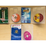 Lot of 3 Authentic Nintendo Gamecube Game Discs ④ on the picture: Naruto3, Mario Party4, Gold Gashbell Full power