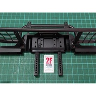 Team Raffee Metal Camel Trophy Front Bumper w/light Defender D90/D110 Traxxas TRX-4 SCX10 RC 1/10 Or