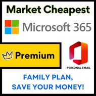 [Auto Delivery] Microsoft 365 Family Premium | 1 Year | Upgrade Own Account | Family Sharing | Full 