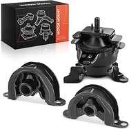 Frankberg 3 x Engine Mounts Compatible with Civic VI Coupe EJ EM1 1.6L 1996-2000 Replace#