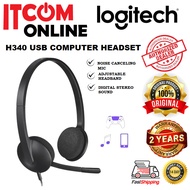LOGITECH H340 WIRED USB HEADSET (981-000477)