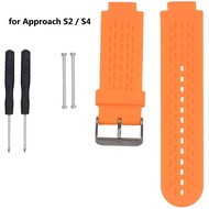 For Garmin Approach S2 / S4 Straps, Soft Silicone Replacement Watch Bands for Garmin Approach S2 / S4 GPS Golf Watch