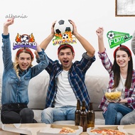 <alb> Football Headband Football Fan Gear Headband 2026 Soccer Headband Sports Hair Hoop Unisex Foot