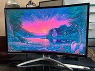 電腦Mon 超高刷新率 專業電競遊戲 顯示器 AOC AG322FCX 32吋 144hz 電競曲面螢幕