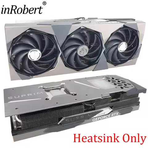 Original RTX4090 GPU Heatsink For MSI GeForce RTX 4090 SUPRIM X Graphic Video Card with Backplate