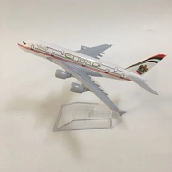 JASON TUTU 16cm Plane Model Airplane Model Etihad A380 Aircraft Model Diecast Metal 1:400 Airbus A38
