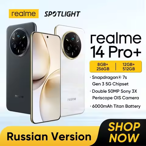 [Clearance] realme 14 Pro Plus Smartphone Global Version 8GB+256GB/12GB+512GB
