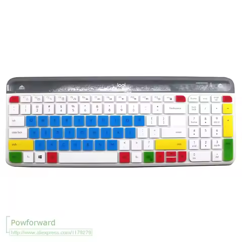 For Logitech MK470 K580 Slim Wireless Keyboard Silicone Dustproof Wireless Desktop keyboard Cover sk