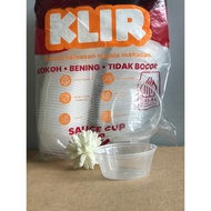 Thinwall Cup Saos 60ml | klir dm lux tempat sambal 25 35 60 ml mayones