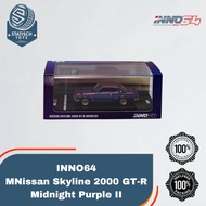 Inno64 Nissan Skyline 2000 GT-R Midnight Purple II Inno 64