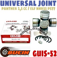 Universal Cross Joint Coupling GUIS-52/ GUIS52 for Isuzu Panther 2.5 CC / Isuzu Elf Nhr55 Ps77 - GMB