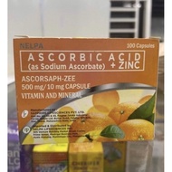 ❂ ⊙ NON ACIDIC VIT C WITH ZINC - (XTRACEE PLUS) SODIUM ASCORBATE (PAK C / MAXICOR / RAPCVIT / XTREM