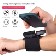360°Rotatable New Wristband Phone Holder for Smartphone Running Armband for Hiking Biking Walking Un