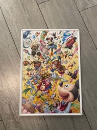 Disney 迪士尼 Puzzle 拼圖 連框