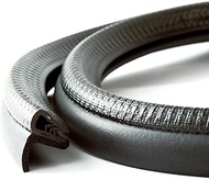 EUTRAS [10m] Door Seal KSD2102 Sealing Profile 1.0-3.5 mm - Holds without Glue - Top Rubber Seal for