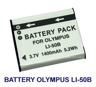 LI-50B \ LI50B แบตเตอรี่ \ แท่นชาร์จ \ แบตเตอรี่พร้อมแท่นชาร์จกล้องโอลิมปัส Battery \ Charger \ Batt