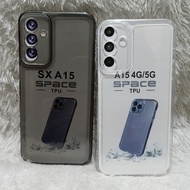 Samsung A15 4G/5G/A15 Lite Silicone Casing Transparent TPU SPACEBENING