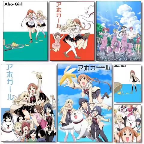 ANIME A-Aho Girl Poster Wall art print art suitable for living room bedroom bar parlor home decor gi