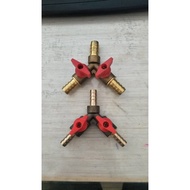 Pure Copper Thickened Three-Way Switch Diesel Gas Gas Liquefied Gas Three-Wheel Five-Wheel Small Fou