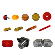 Plastic reflector reflex reflector bike scooter accessories led light with reflector