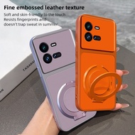 Applicable to VIVO IQOO10PRO V2218A IQOO 10 PRO Circular magnetic phone case with bracket protection