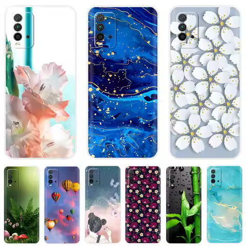 9T Case For Xiaomi Redmi 9T Redmi9T Cover Coques Case Black Cool Style Cartoon Fashion Bumper Paras 