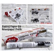 Baking Paper R8 News Paper/Kads Motif // Cooking Paper Cake Liner Paper