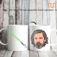 Mug Star Wars Old Luke Skywalker Green Lightsaber icon