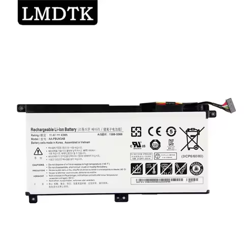 LMDTK New AA-PBUN3AB Laptop Battery For Samsung Notebook 7 BA43-00377A NP740U3L-L02US NP740U3M-K01US