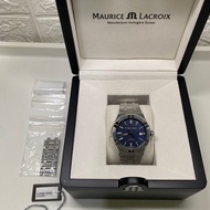 ⌚️⏱️ 艾美錶 Maurice Lacroix  AIKON 藍面AI-6008 blue dial