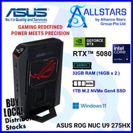 ASUS NUC Ultra 9 U9-275HX with RTX 5080 Graphics 32GB / 1TB / Win 11 Home with WIFI 7 Mini PC ( Warr
