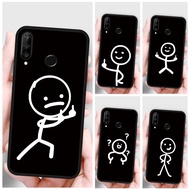 Case Huawei P30 Lite P30 Pro P20 Lite 2018 P20 Pro Funny Couple Phone Case Soft Silicone Protective Cover