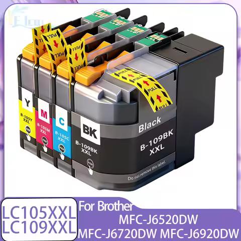 LC105 LC109 109 LC105XXL LC109XXL ink Cartridge Compatible For Brother MFC-J6520DW MFC-J6720DW MFC-J