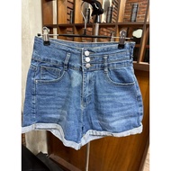 Women's denim shorts