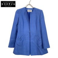 Jun Ashida SJ0105 藍色絲毛無色外套 7 碼（二手）