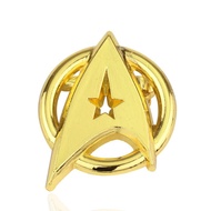 STAR TREK Star Trek first generation captain badge brooch pin