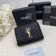 👛YSL Saint Laurent  牛皮 銀包 卡包 零錢包 生日禮物 情人節Cowhide wallet, card bag, change wallet, birthday gift, Val