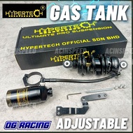 HYPERTECH GAS TANK MONOSHOCK 200mm 205mm Y16 Y15 LC135/ Y15 Monoshock Tank Gas Hitam Gold