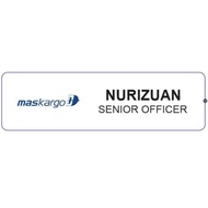 NAMETAG MALAYSIA AIRLINES MAS KARGO NAMETAG MALAYSIA