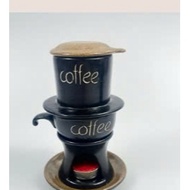 Coffee filter set with handmade Bat Trang ceramic heating stove