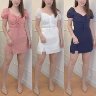 (POSH CODE BRAND) Women’s elegant drawstring dress女式优雅抽绳连衣裙-PC30378