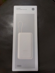 小米 10000mAh 自帶線行動電源