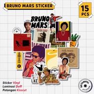 BRUNO MARS Sticker Pack 15pcs | Bruno mars vinyl sticker