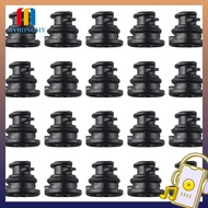 MYRONGMY 20Pcs Drain Plug, Plastic Black Oil Drain Plug, Car Accessories Parts 06L-103-801 06L103801