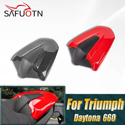 for Daytona 660 Rear Seat Cover Cowl for Triumph Daytona 660 2024 2025 Motorcycle Rear Passenger Pil