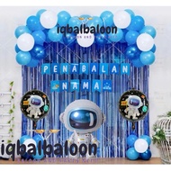 Luxury Astronaut Baby Boy/Boy Name Storage Decoration Package