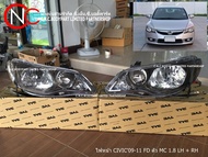 ไฟหน้า HONDA CIVIC ปี 2009-2011 FD MC ธรรมดา DEPO