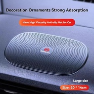 [Ready Stock] 20x14cm Nissan Logo Car Anti-Slip Pad Dashboard Phone Holder Car Interior Storage Sili