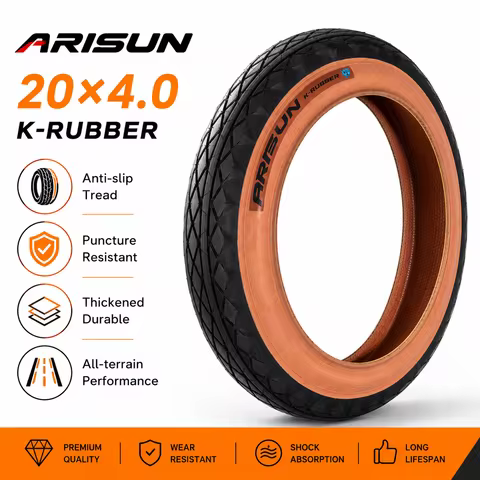 Chaoyang Arisun 20x4.0/20x3.0/16x4.0 Fat Bike Tire 100-406 Gumwall Bicycle Tyre For Electric Bike Sn