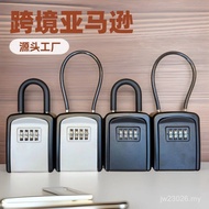 Key Box Key Box Key Box Metal Hanging Code Box Key Box Cross-Border Lock Box Code Decoration Househo